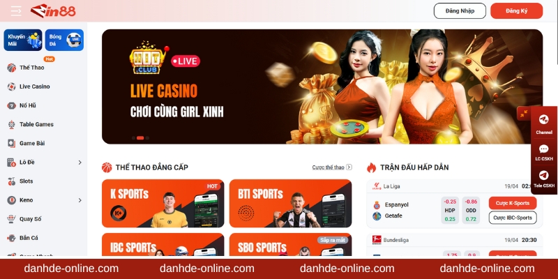 Ấn chọn Đăng ký