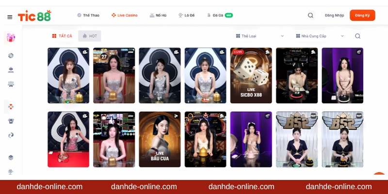 Casino chân thực như sòng bài Las Vegas