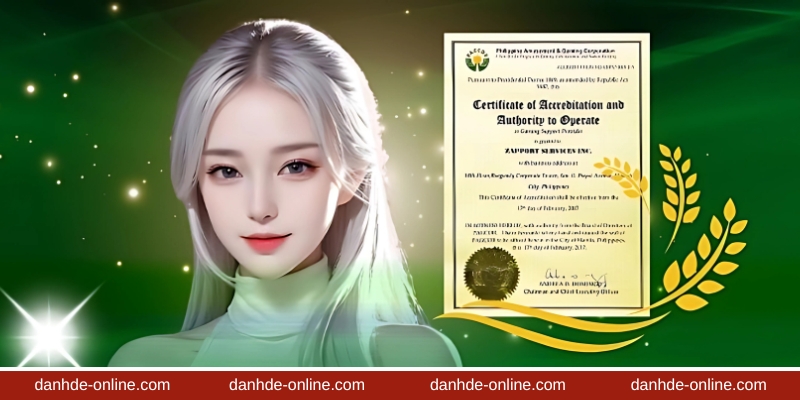 VUA88 sở hữu 4 giấy phép kinh doanh từ tổ chức quốc tế